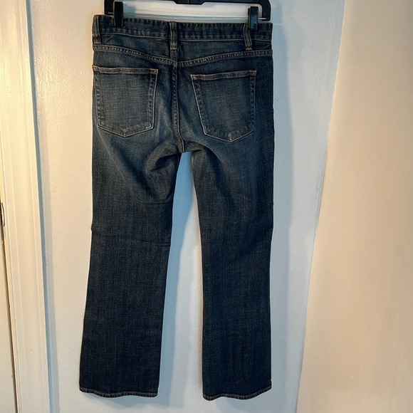 J.Crew Factory, 27S, stretch boot cut, mid rise, five pocket button zip denim - Picture 2 of 10